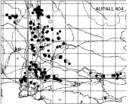 Aulax pallasia Distribution