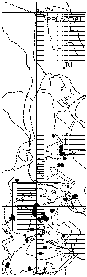 Protea lactocolor Distribution