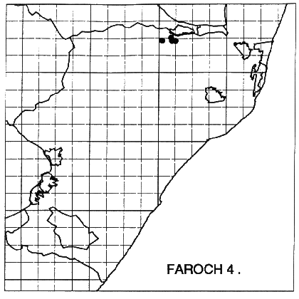 Faurea rochetiana Distribution