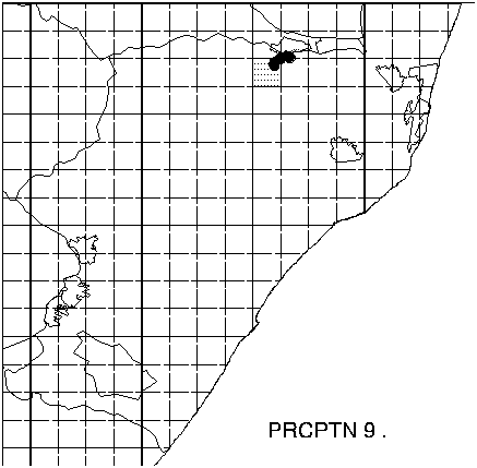 Protea comptonii Distribution