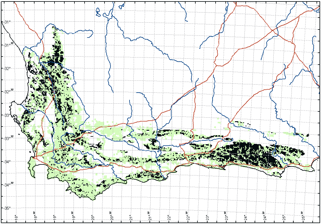 Priority Areas to be atlassed